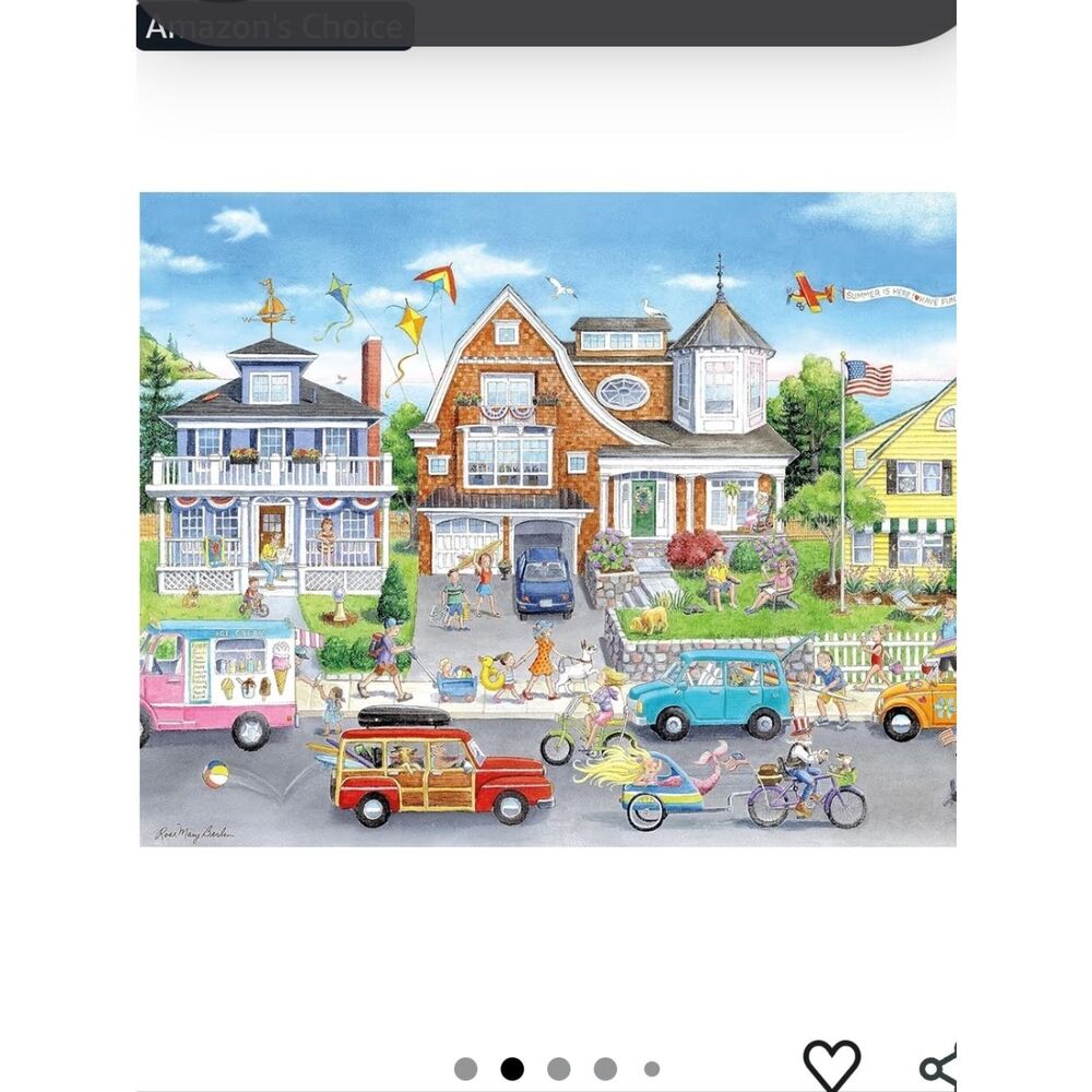 CEACO SUMMER BY THE BEACH 300 PIECE PUZZLE